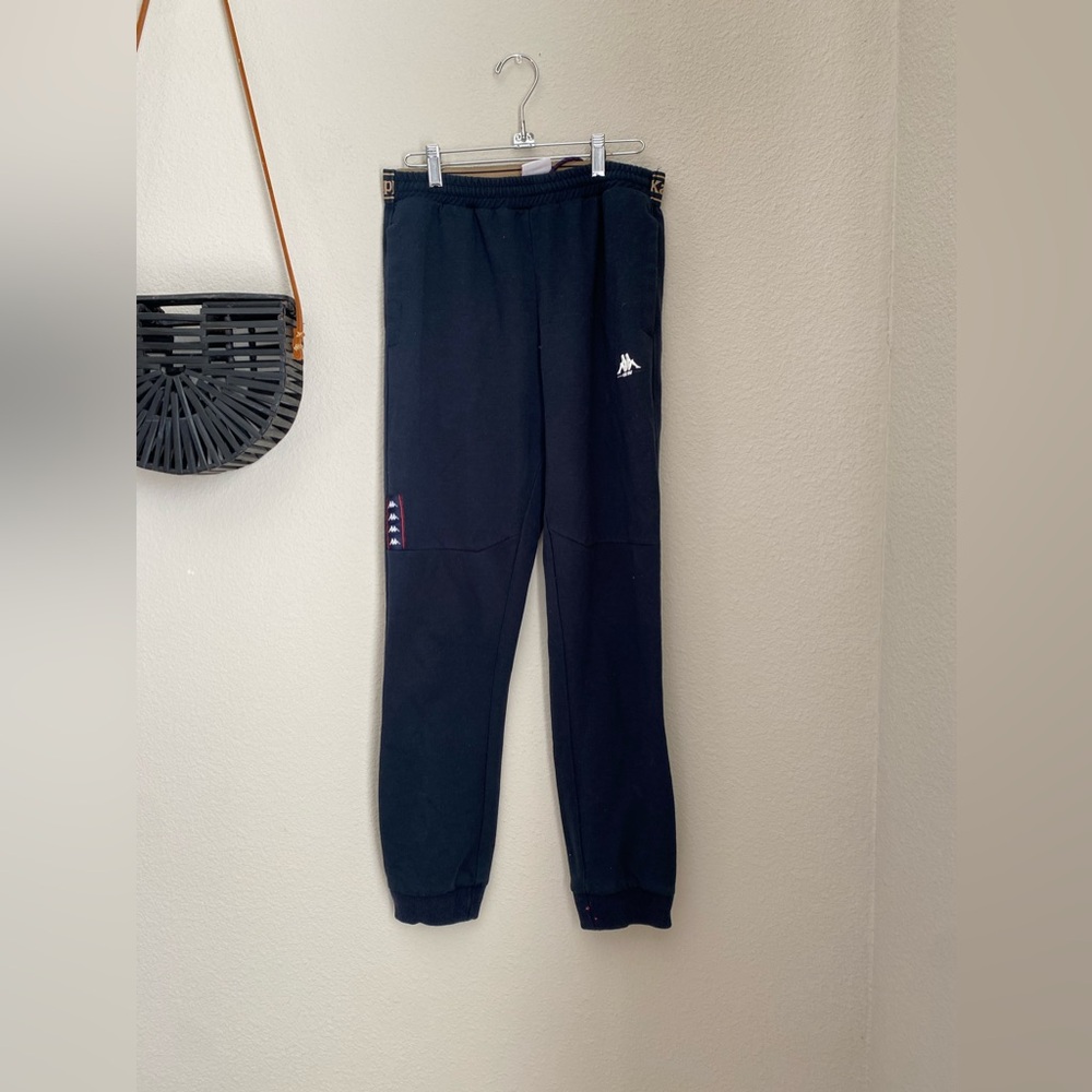 Kappa Blue Sweatpants, Size Medium